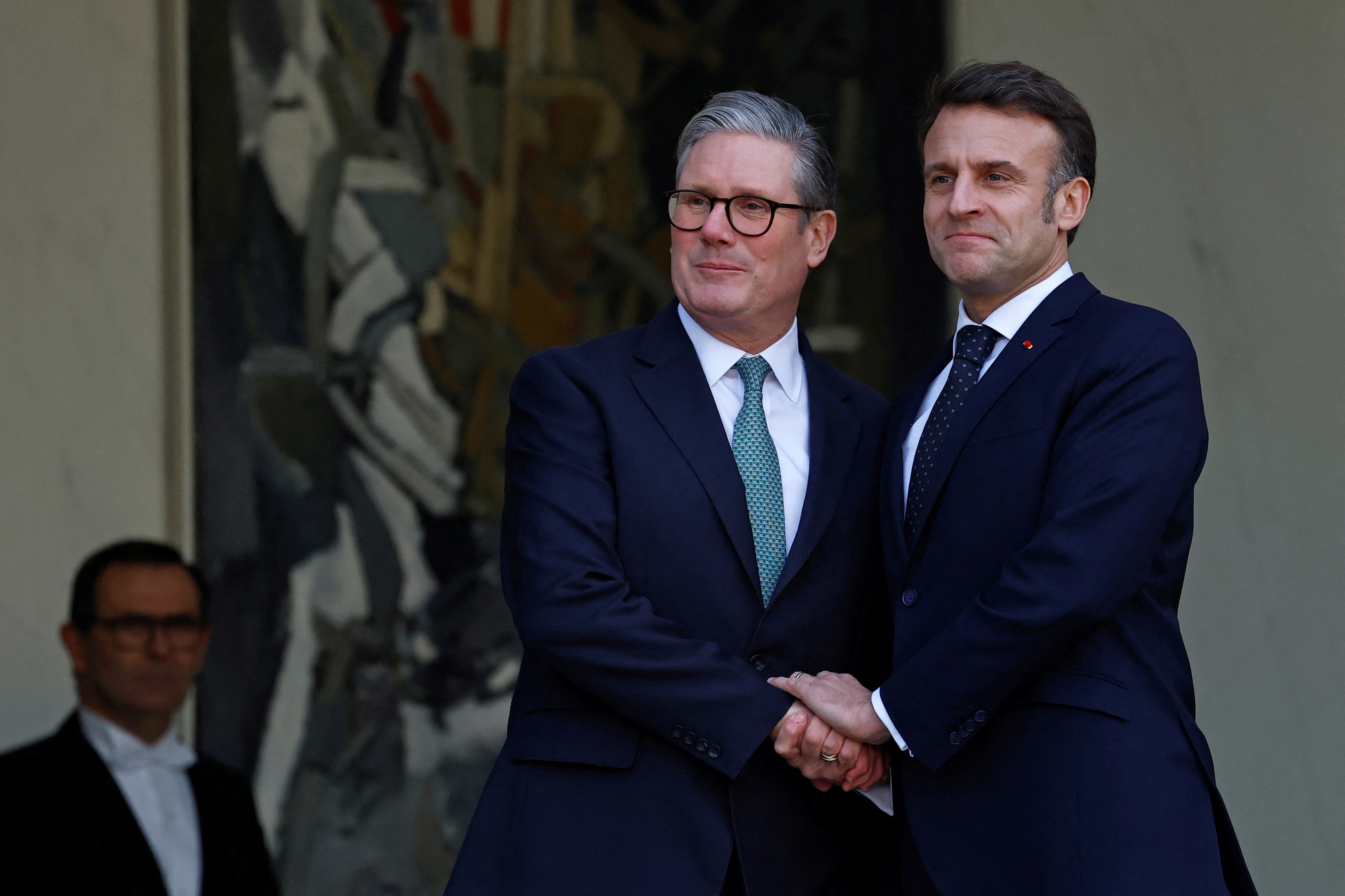 French President Macron hosts a meeting of European leaders on Ukraine in Paris