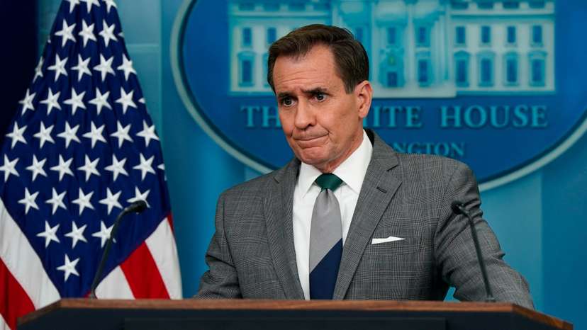 White House Press Secretary Karine Jean-Pierre holds a briefing at the White House in Washington