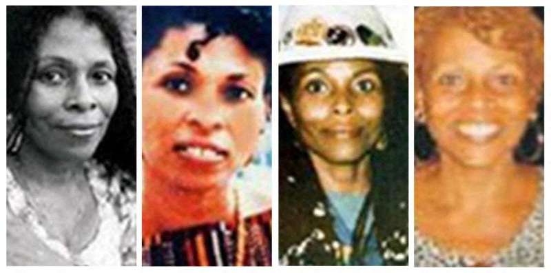 FILE PHOTO: Joanne Deborah Chesimard is shown in a combination of undated photos provided by the Federal Bureau of Investigation (FBI)
