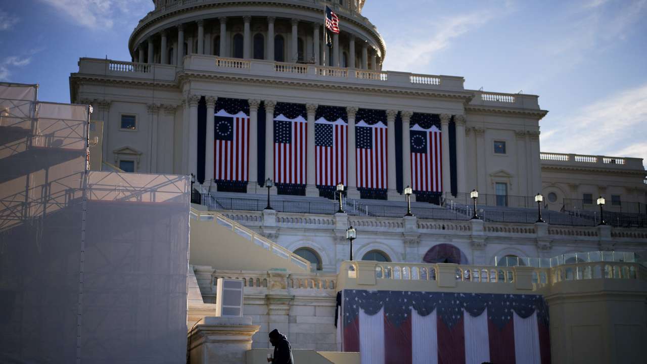 Inauguration ceremony for Trump's second presidential term