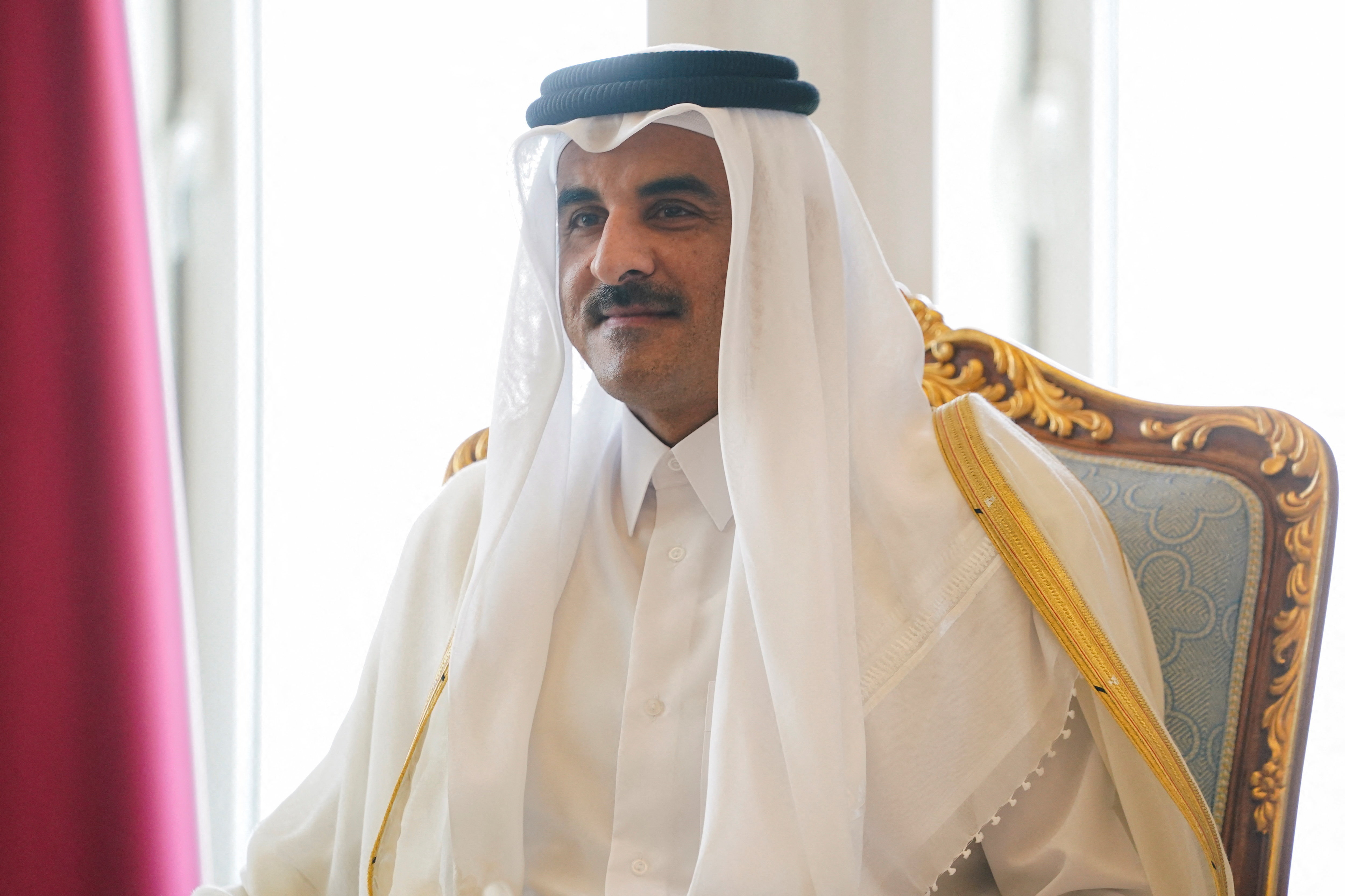 FILE PHOTO: U.S. Secretary of State Rubio visits Qatar