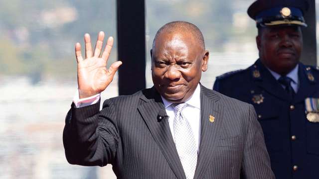 Cyril Ramaphosa inauguration ceremony