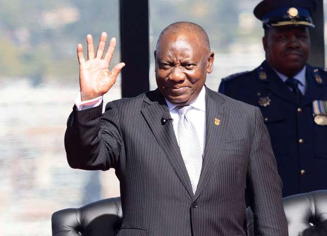 Cyril Ramaphosa inauguration ceremony