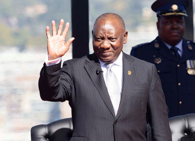 Cyril Ramaphosa inauguration ceremony