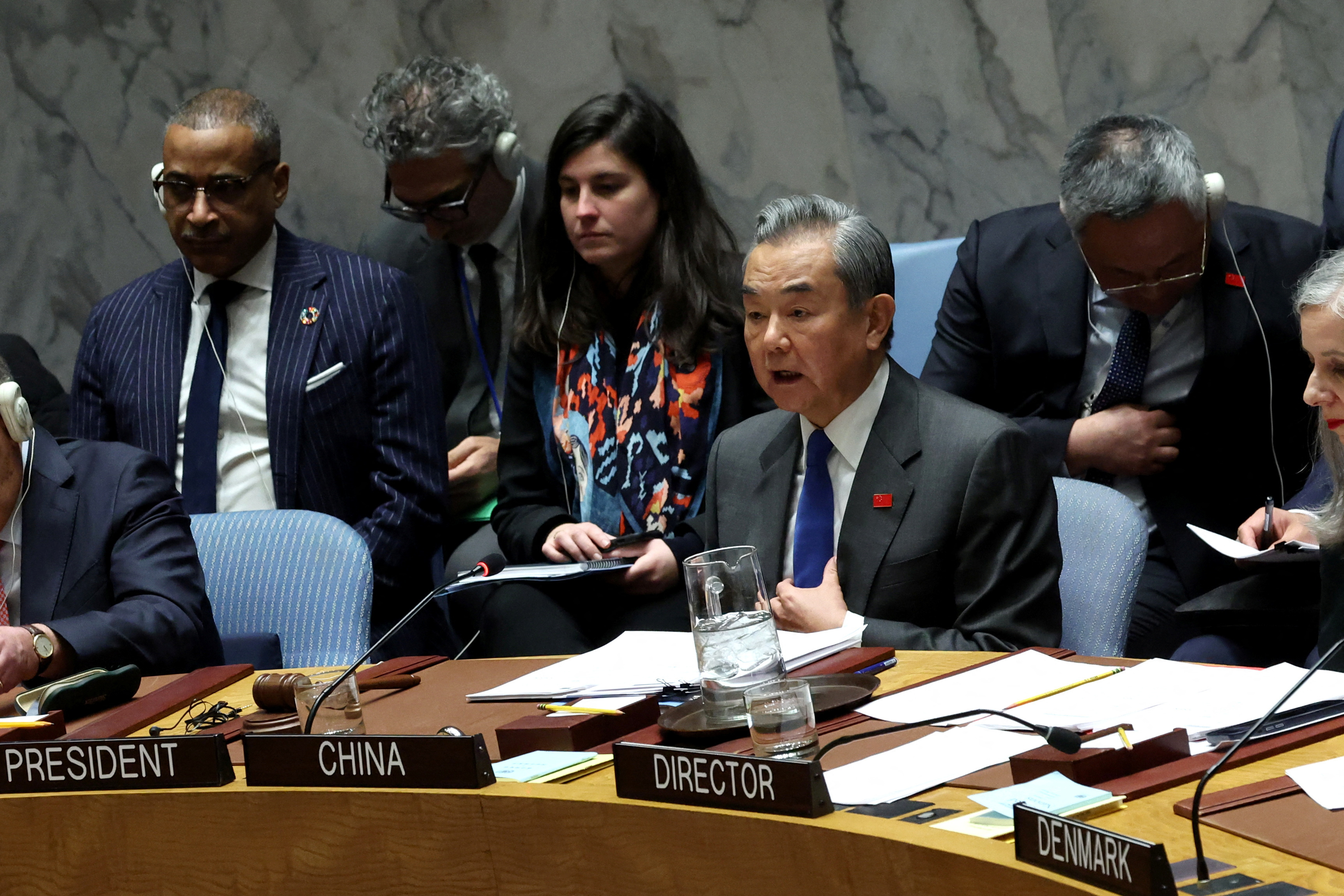 United Nations Security Council on, maintenance of international peace and security  at U.N. headquarters in New York