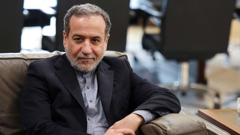 Iranian Foreign Minister Araqchi meets with Lebanon's caretaker Prime Minister Mikati in Beirut