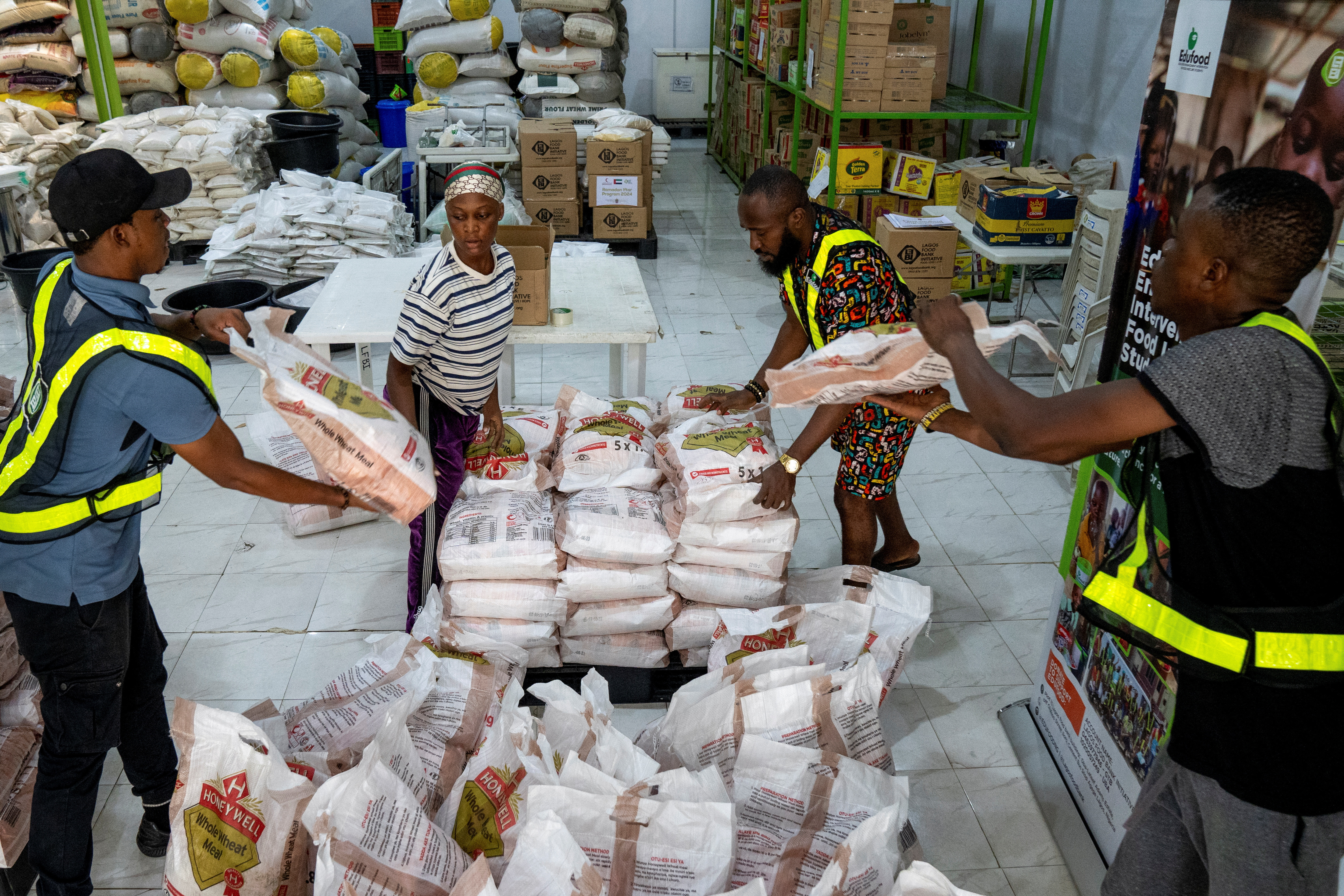 Nigeria's food banks cut back on handouts as prices soar