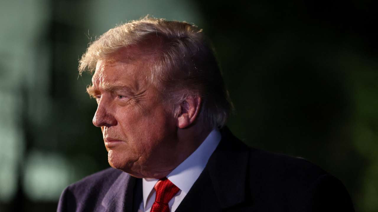 U.S. President Donald Trump departs for Asia from the South Lawn of the White House in Washington, D.C.