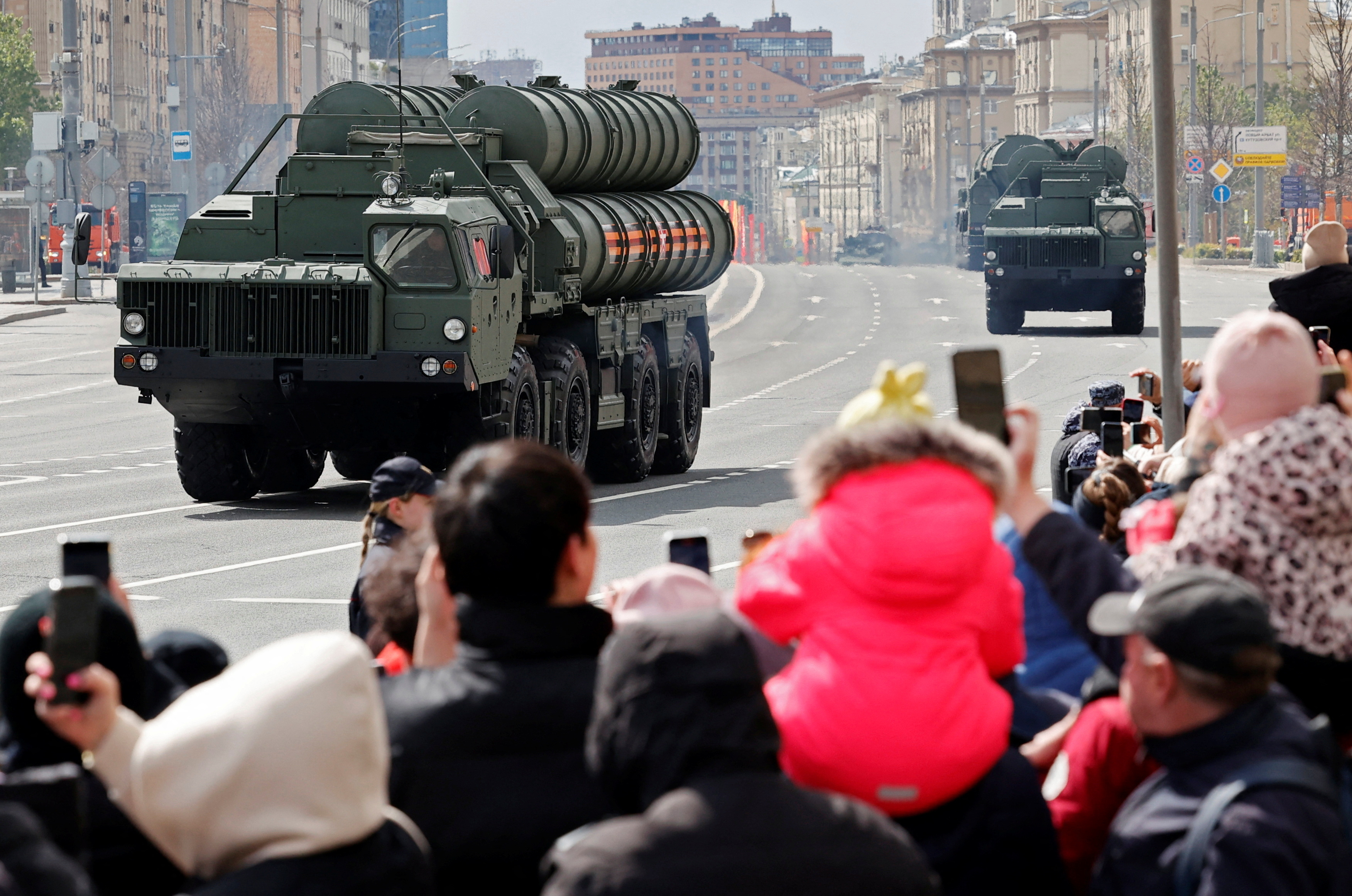 FILE PHOTO: Russia marks Victory Day with military parade in Moscow