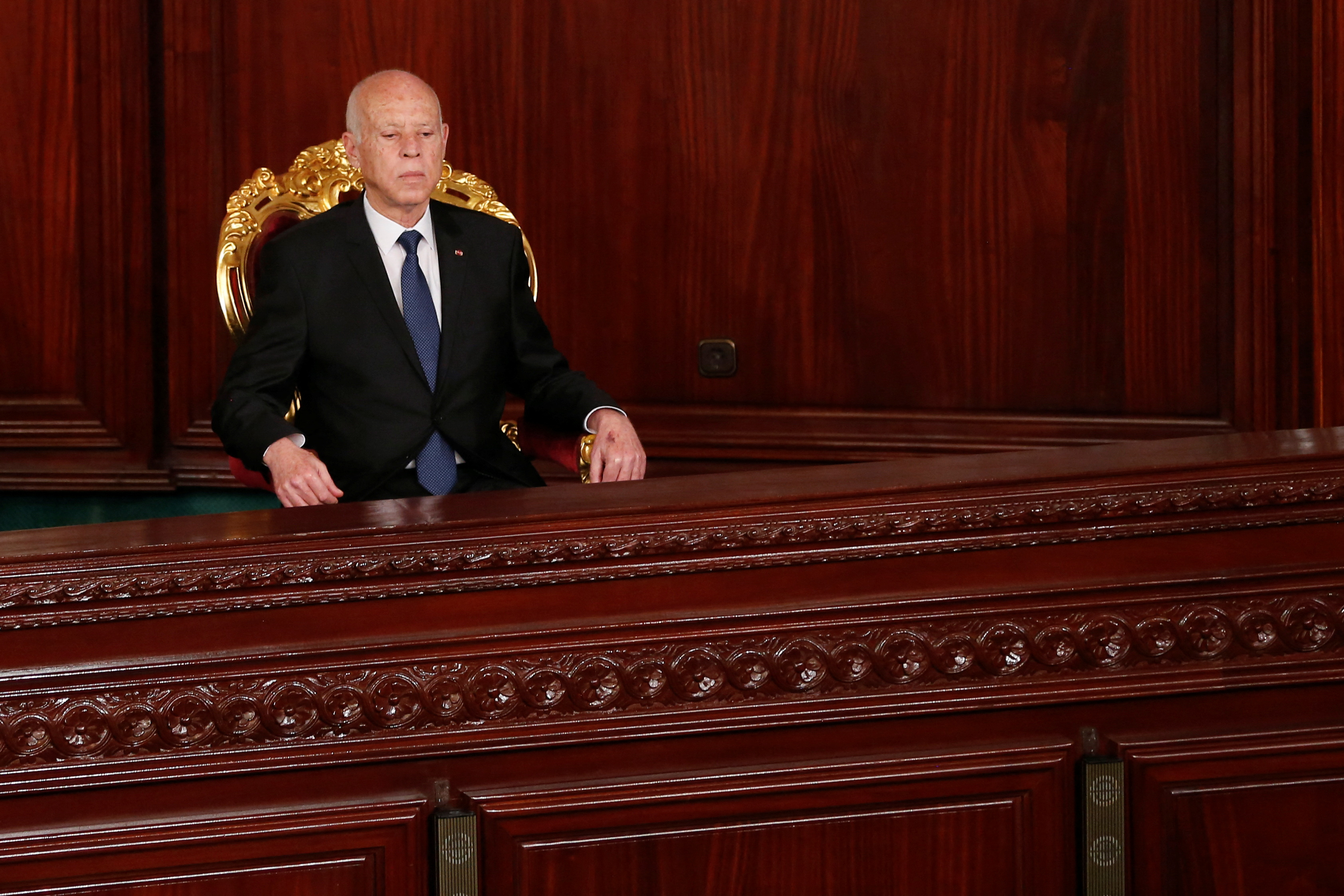 Tunisian president-elect Kais Saied swearing-in ceremony in Tunis