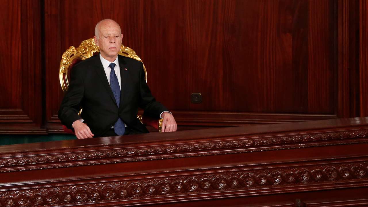 Tunisian president-elect Kais Saied swearing-in ceremony in Tunis
