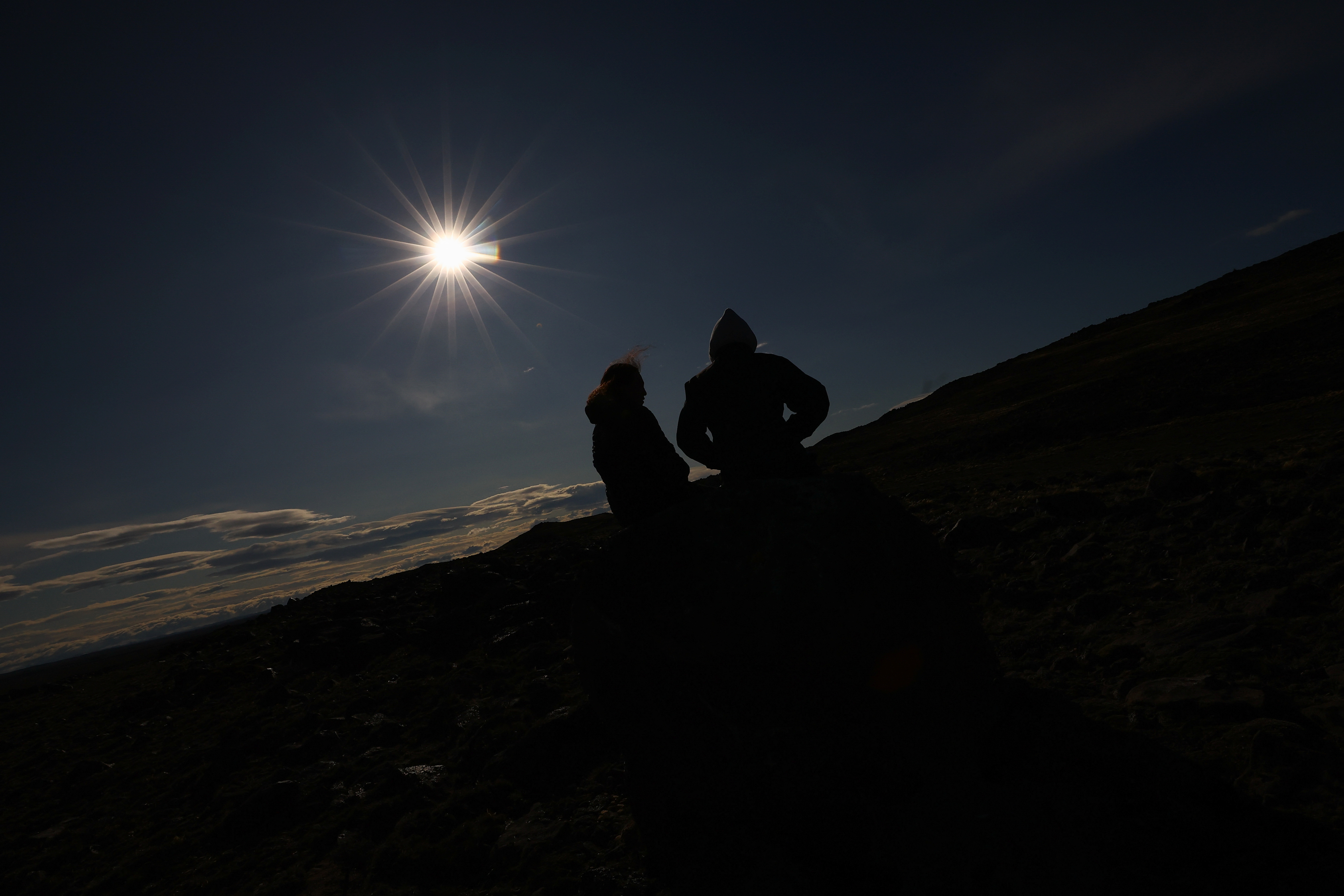 Annular solar eclipse as seen in Las Horquetas