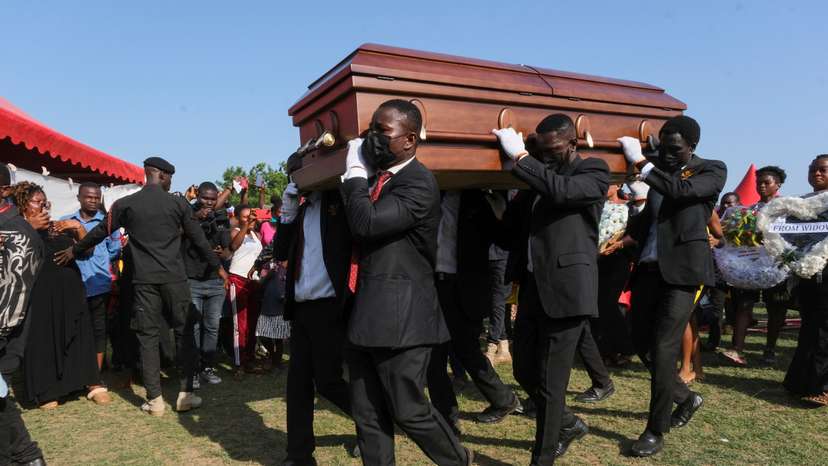 Funeral of late Ghanaian footballer Christian Atsu Twasam in Ada