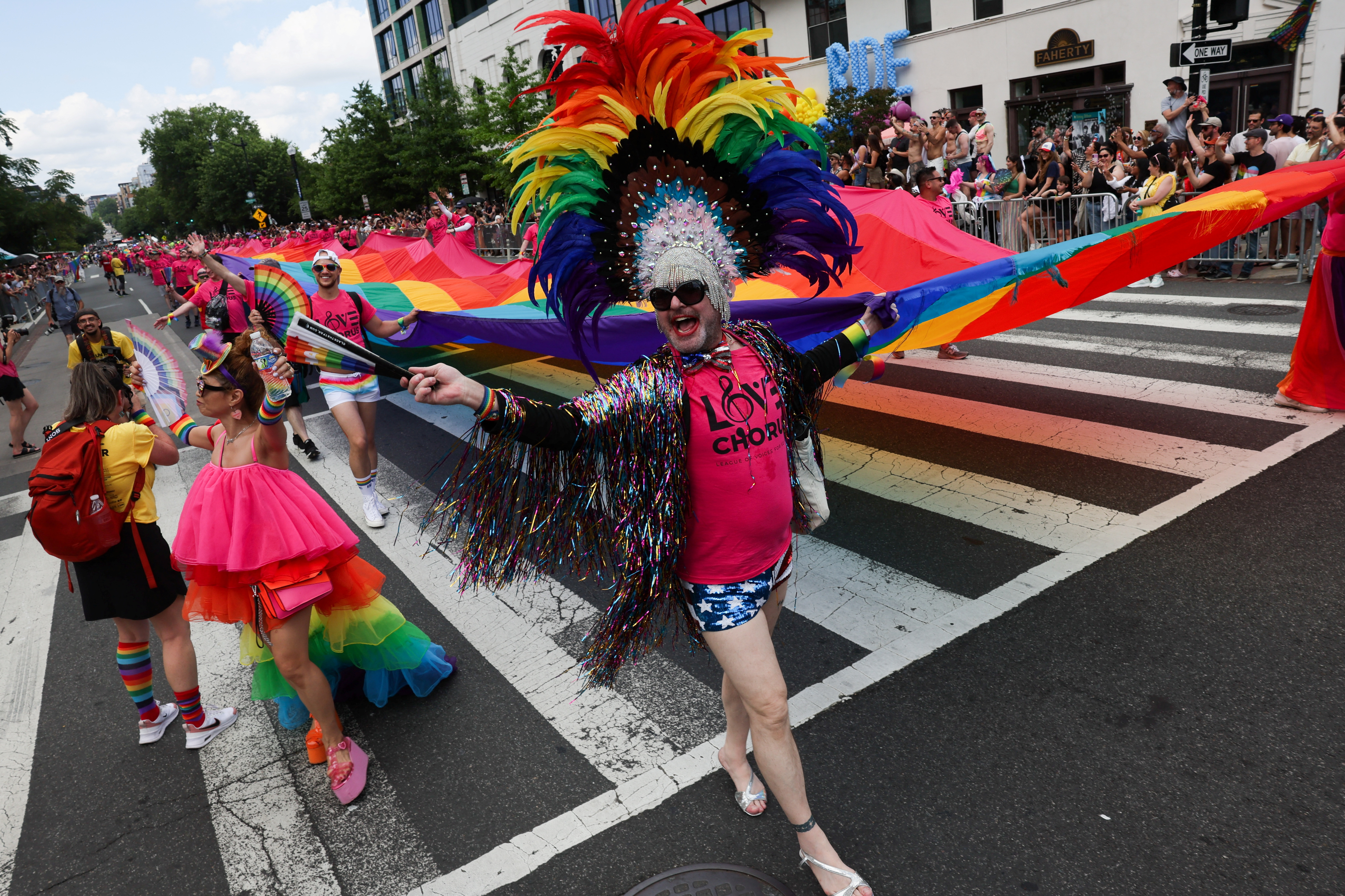 WorldPride parade in Washington