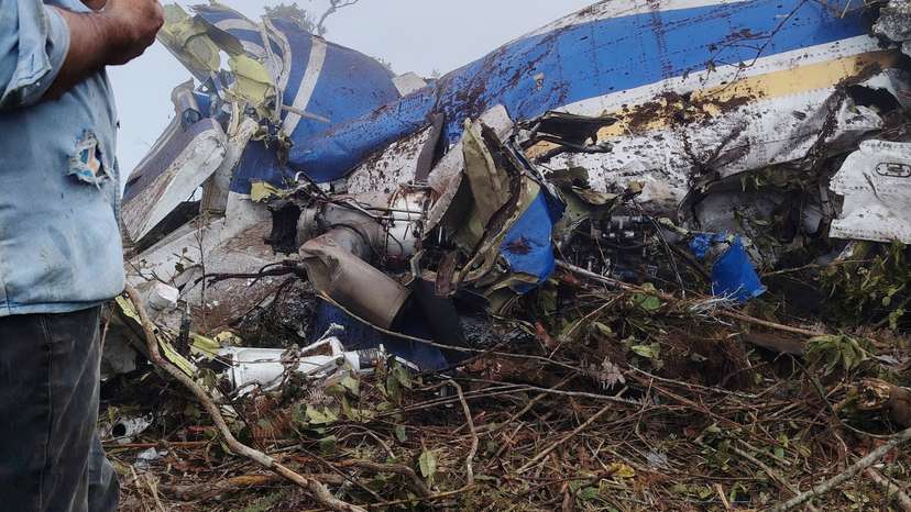 Plane crash in Colombia