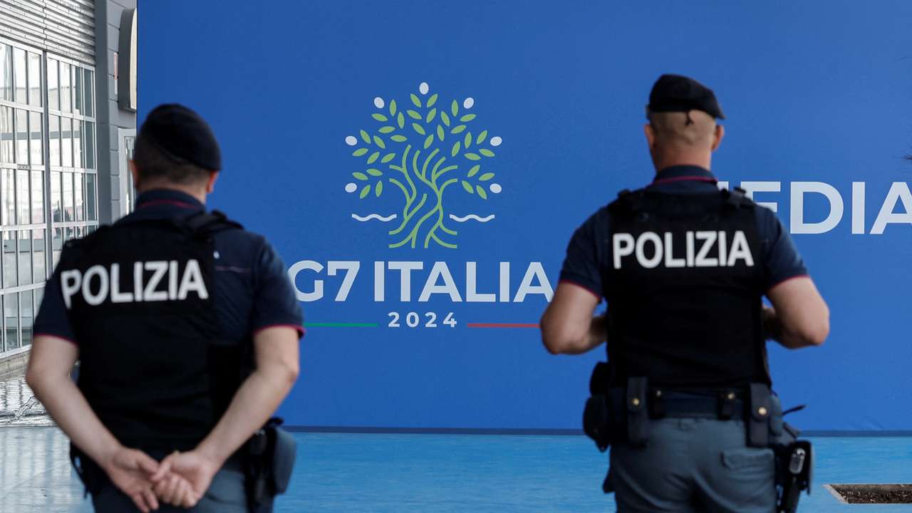 Security measures tightened ahead of G7 Summit as final preparations are carried out