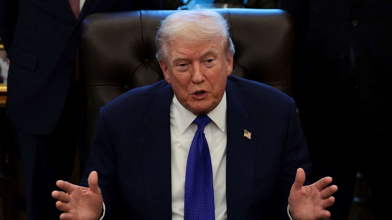 U.S. President Donald Trump at the White House in Washington