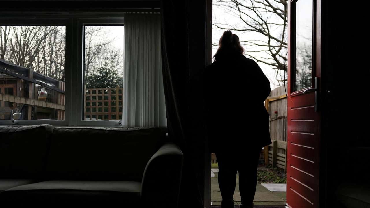Rochdale grooming gang victim at her home in England