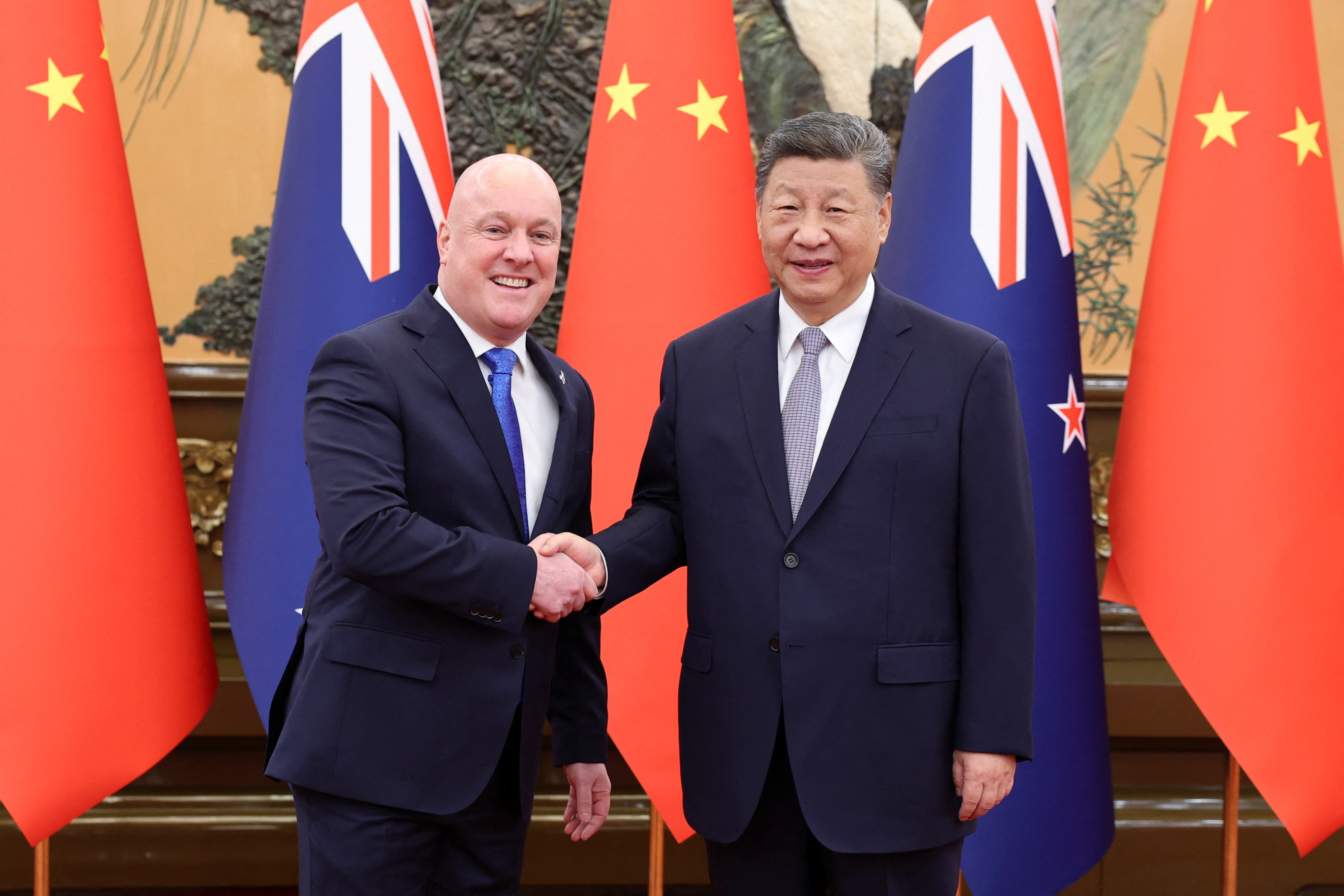New Zealand's Prime Minister Christopher Luxon visits China