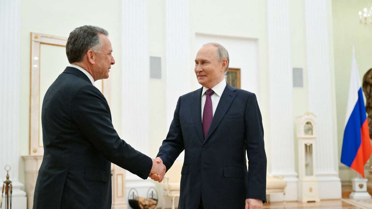 Russian President Putin meets U.S. envoy Witkoff in Moscow