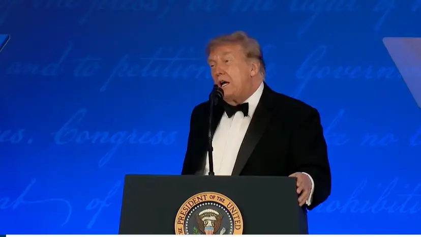 Trump hosts re-do dinner months after shootin