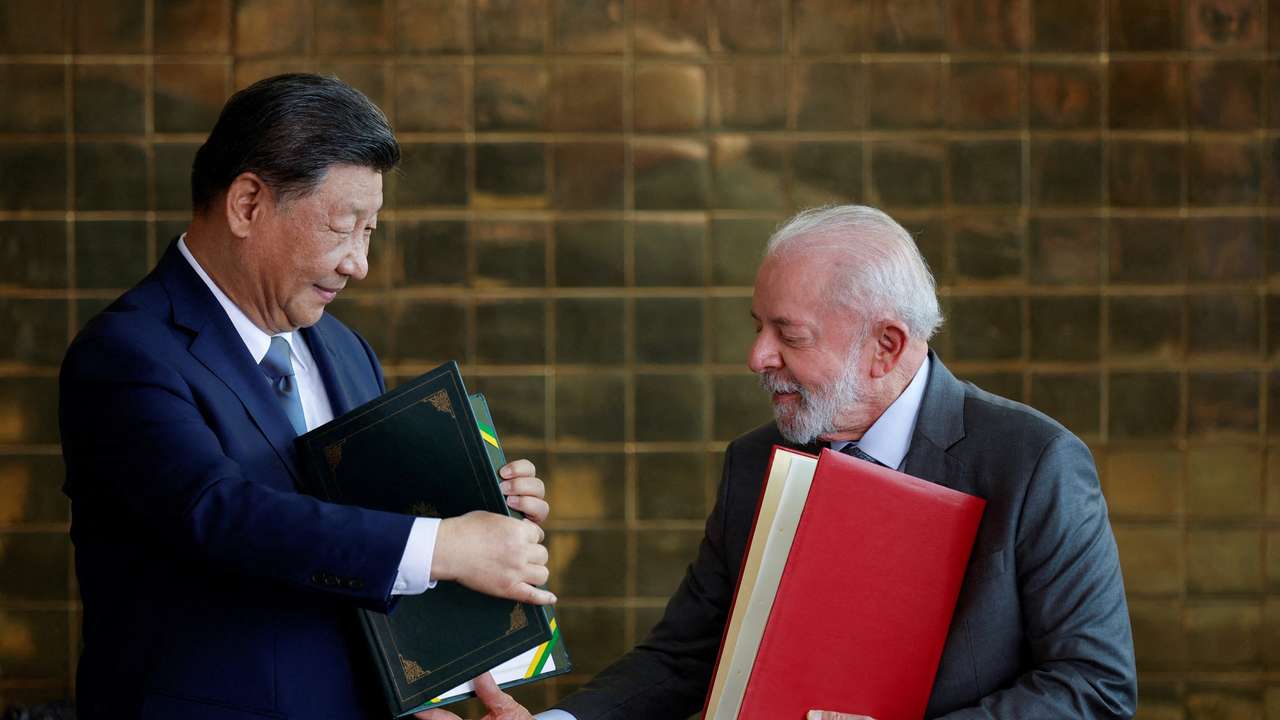 FILE PHOTO: China's President Xi Jinping visits Brazil