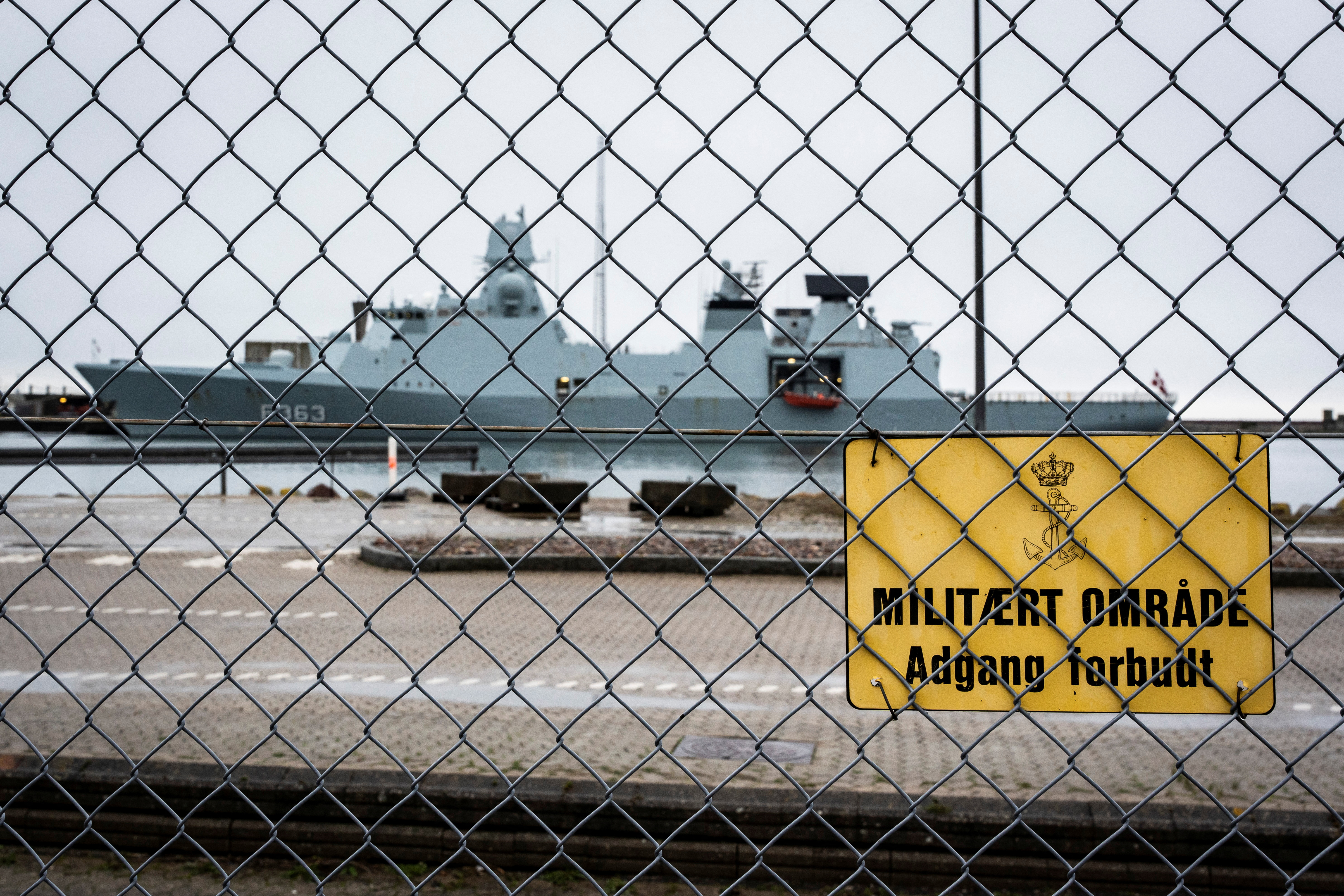 Danish frigate suffered weapon system failure in Red Sea combat, captain says
