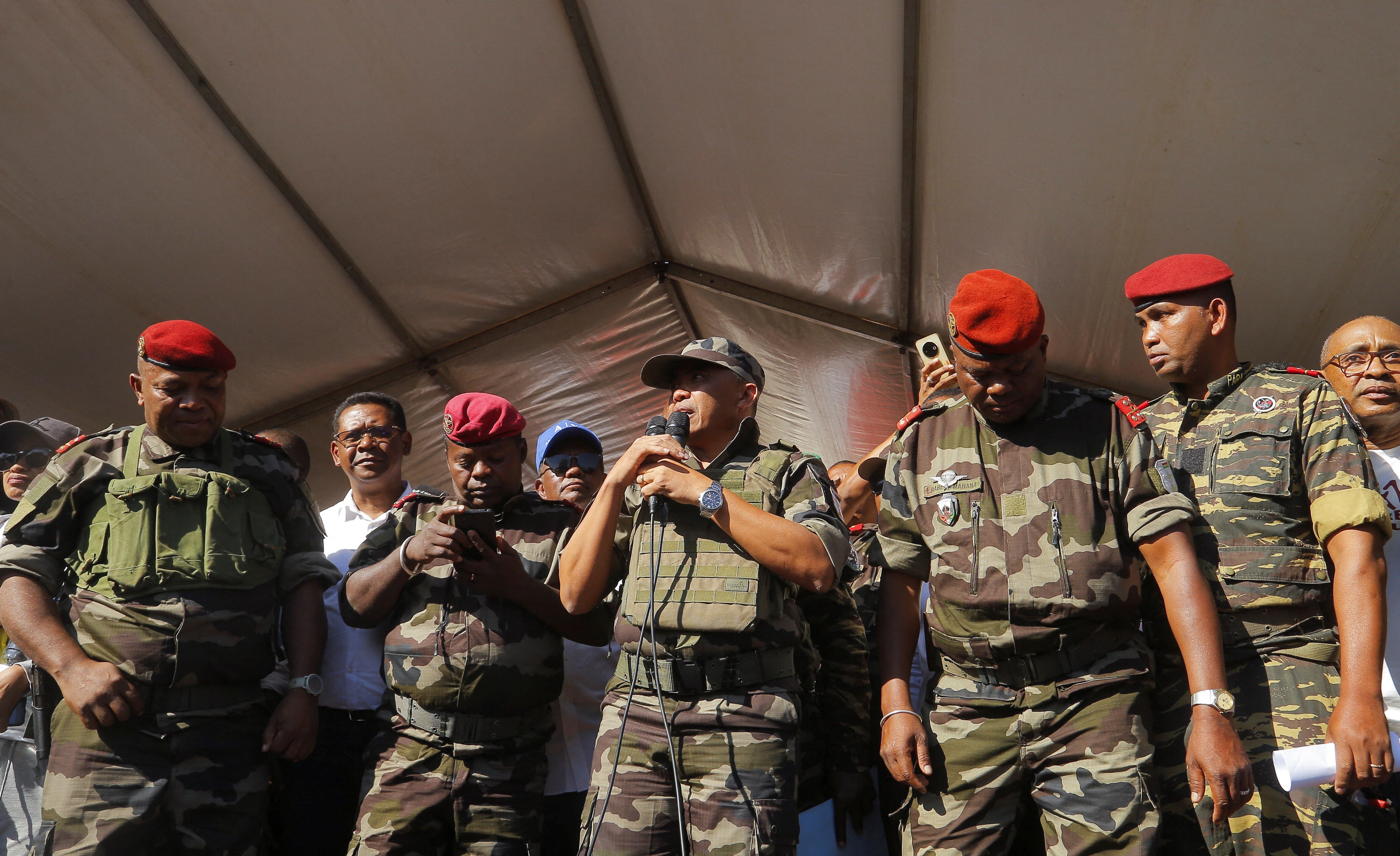 Madagascar's military takes power, says colonel