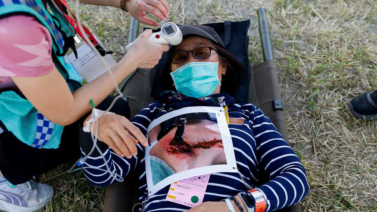 First civil defence drill under the newly created social resilience committee in Tainan