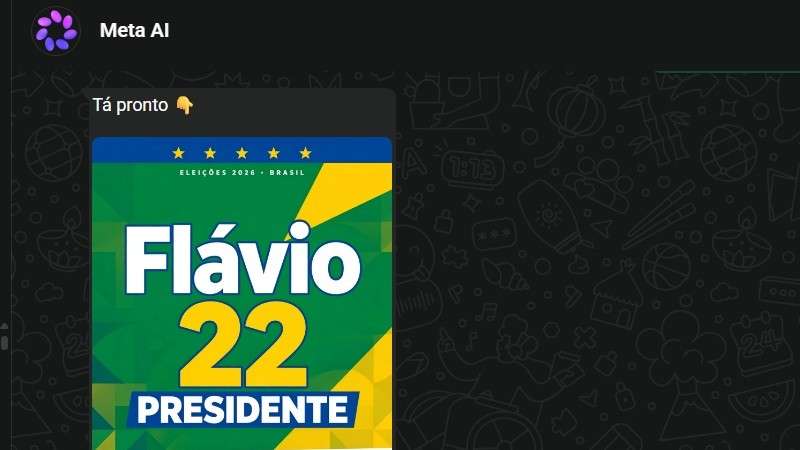 Meta cria conteúdos para Flávio, mas rejeita o mesmo pedido para Lula, segundo testes feitos pelo GSW Brasil