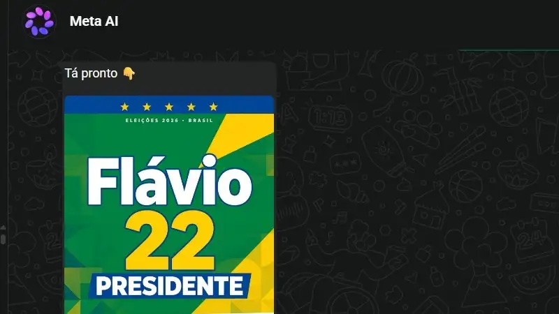 Meta cria conteúdos para Flávio, mas rejeita o mesmo pedido para Lula, segundo testes feitos pelo GSW Brasil