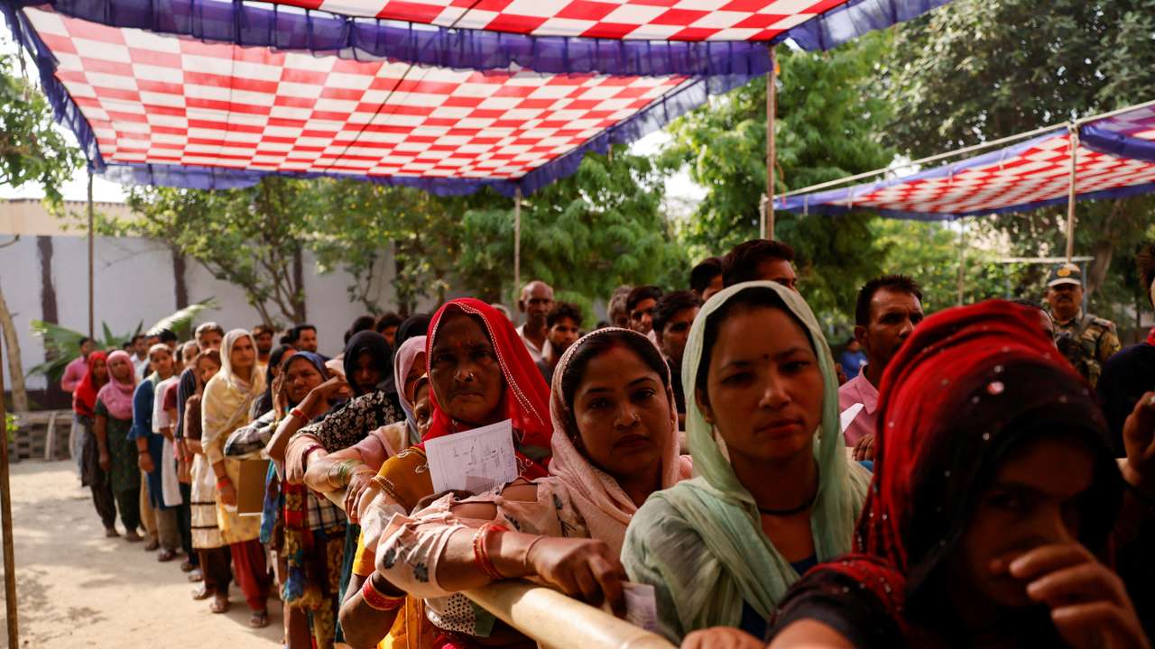FILE PHOTO: Third phase of India general election