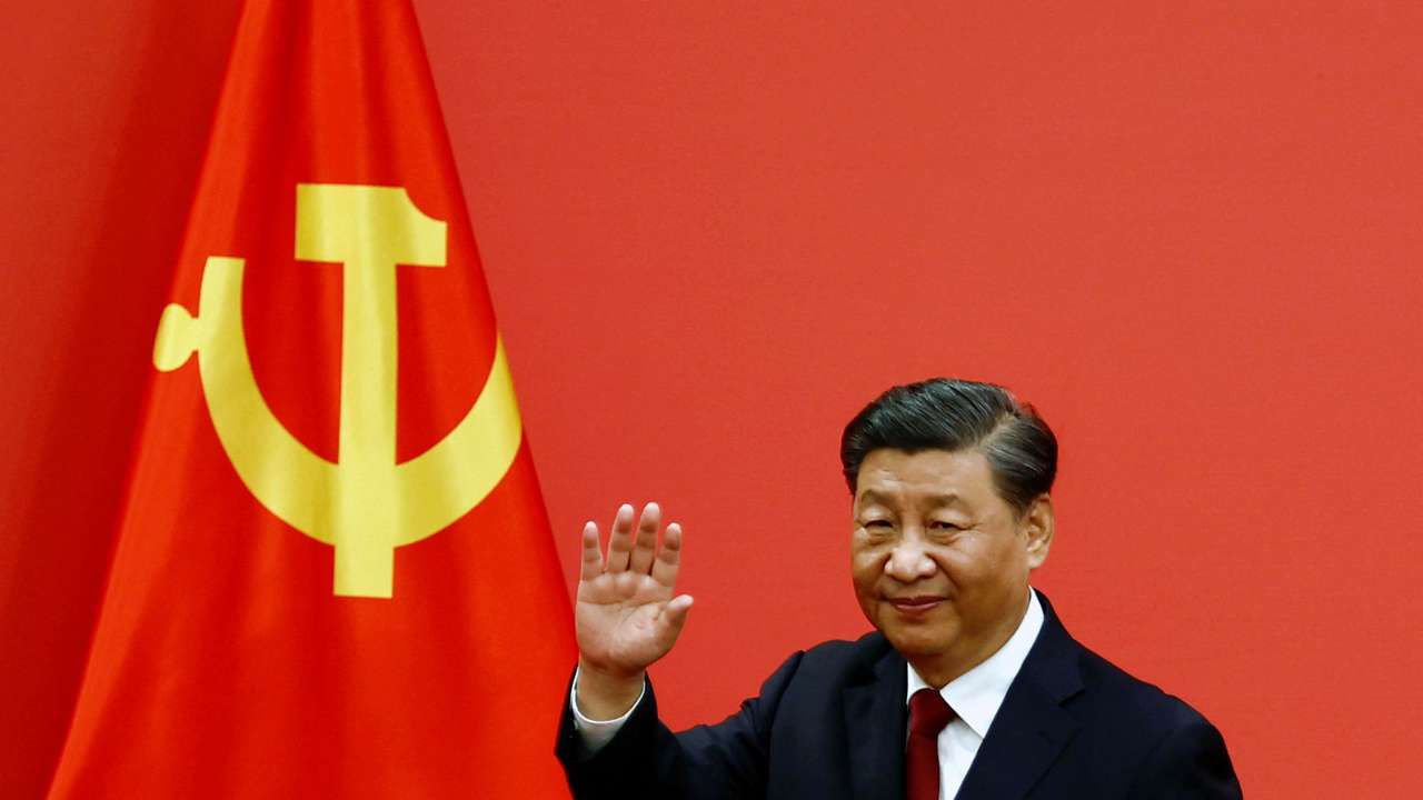 A photo of Chinese President Xi Jinping.