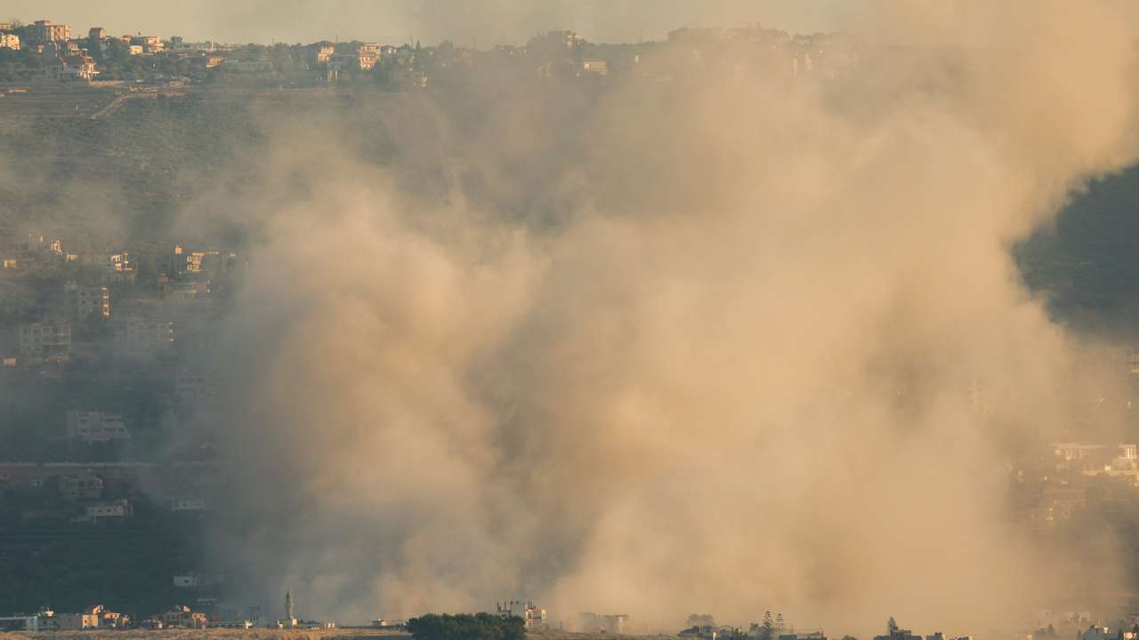 FILE PHOTO: Ongoing hostilities between Hezbollah and Israeli forces in Lebanon