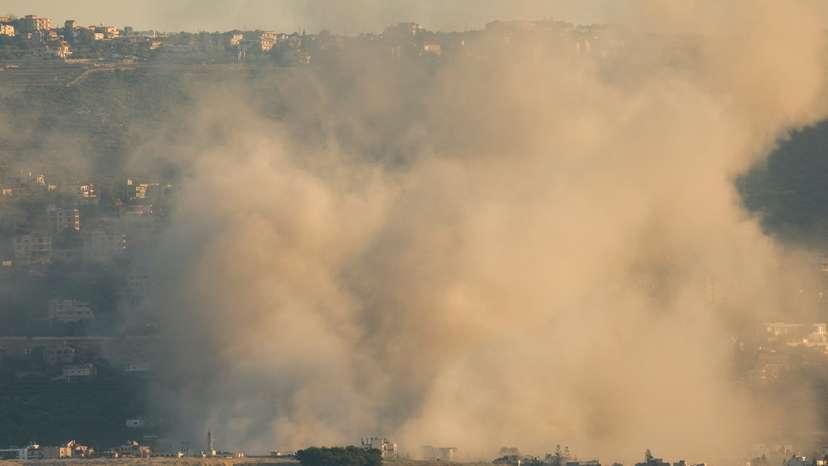 FILE PHOTO: Ongoing hostilities between Hezbollah and Israeli forces in Lebanon