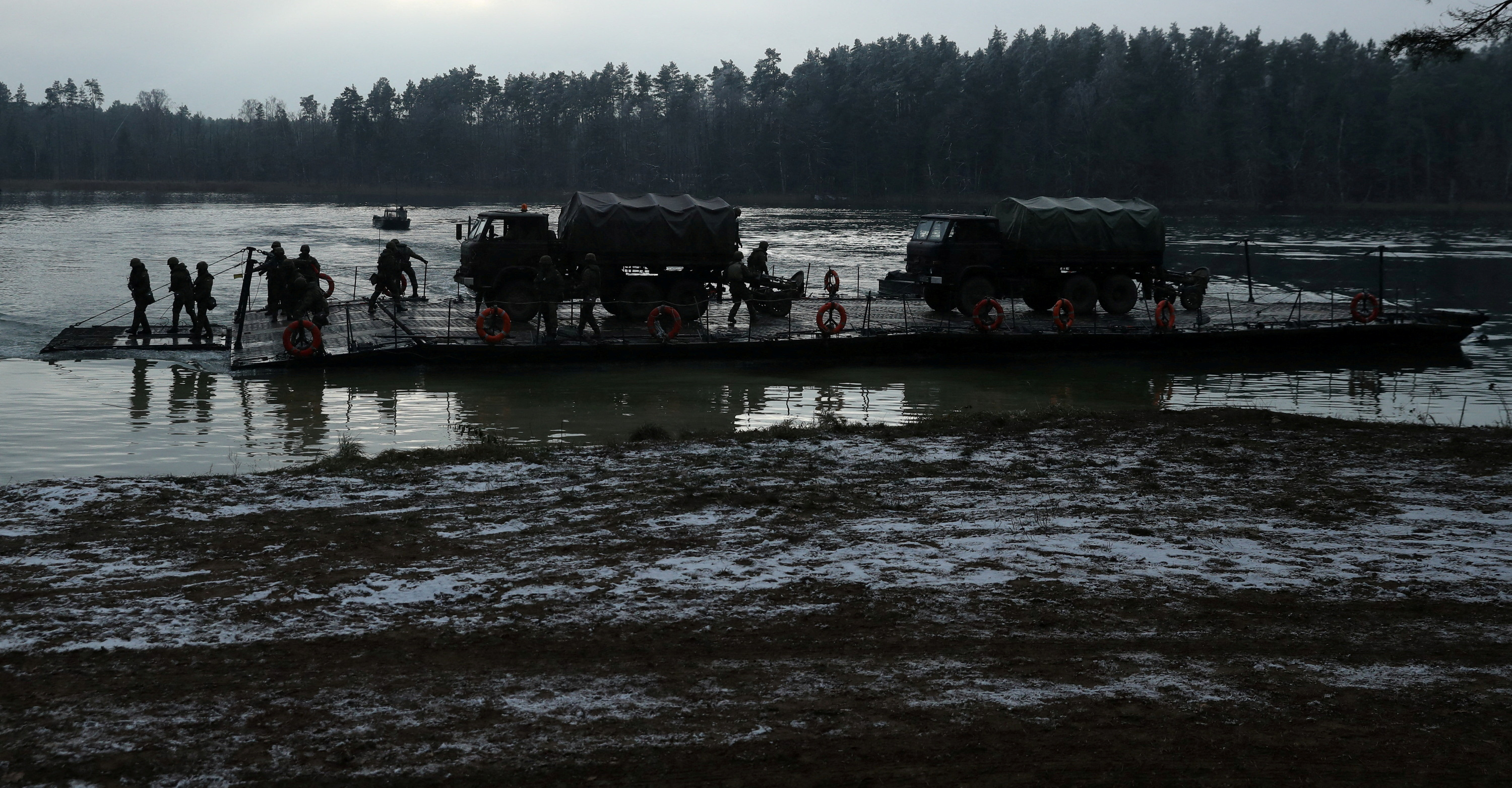 FILE PHOTO: TUMAK-22 NATO exercises in the Suwalki Gap