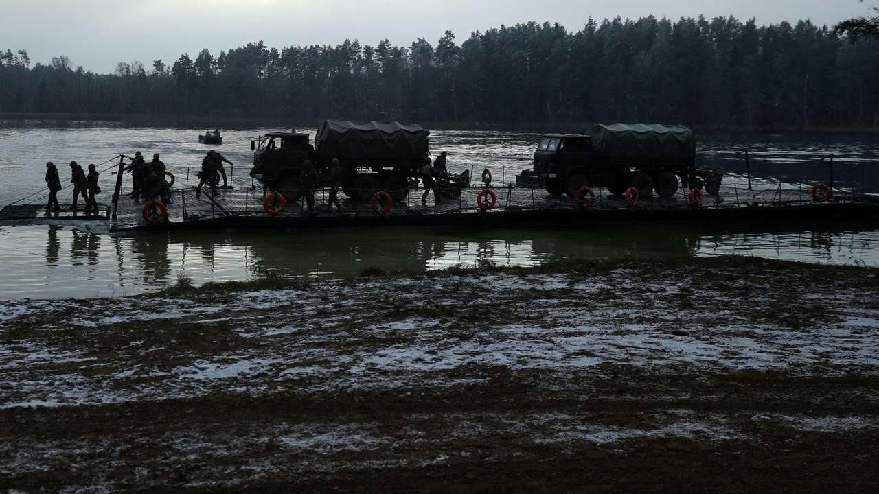 FILE PHOTO: TUMAK-22 NATO exercises in the Suwalki Gap