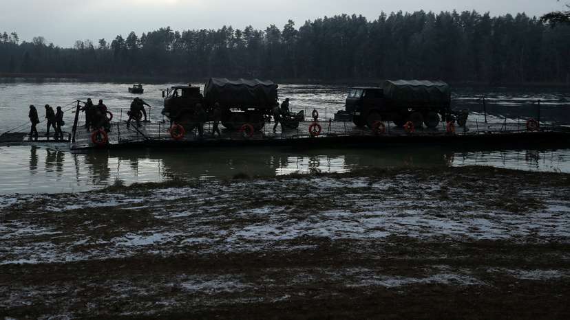 FILE PHOTO: TUMAK-22 NATO exercises in the Suwalki Gap