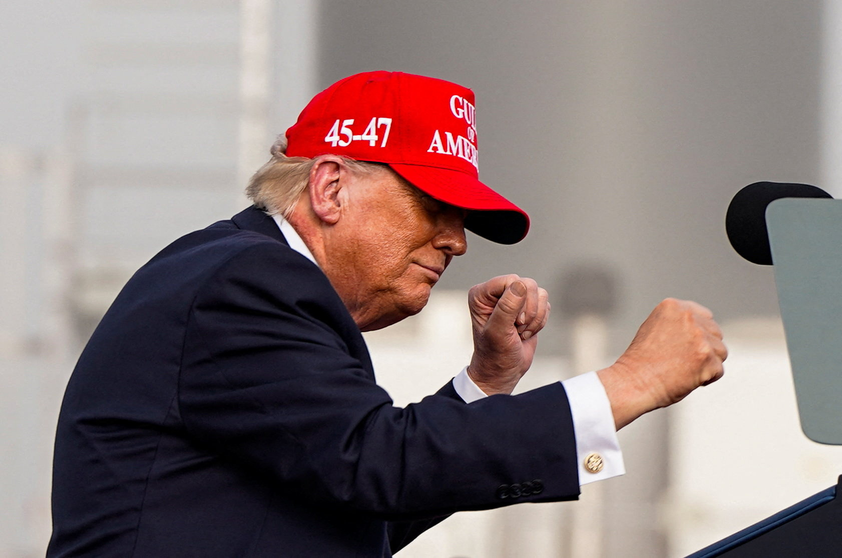 U.S. President Donald Trump visits Corpus Christi, Texas