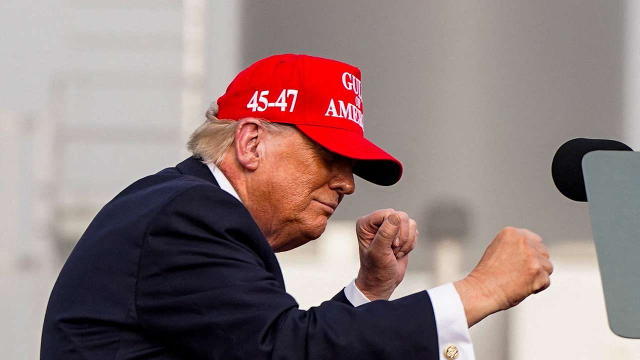 U.S. President Donald Trump visits Corpus Christi, Texas