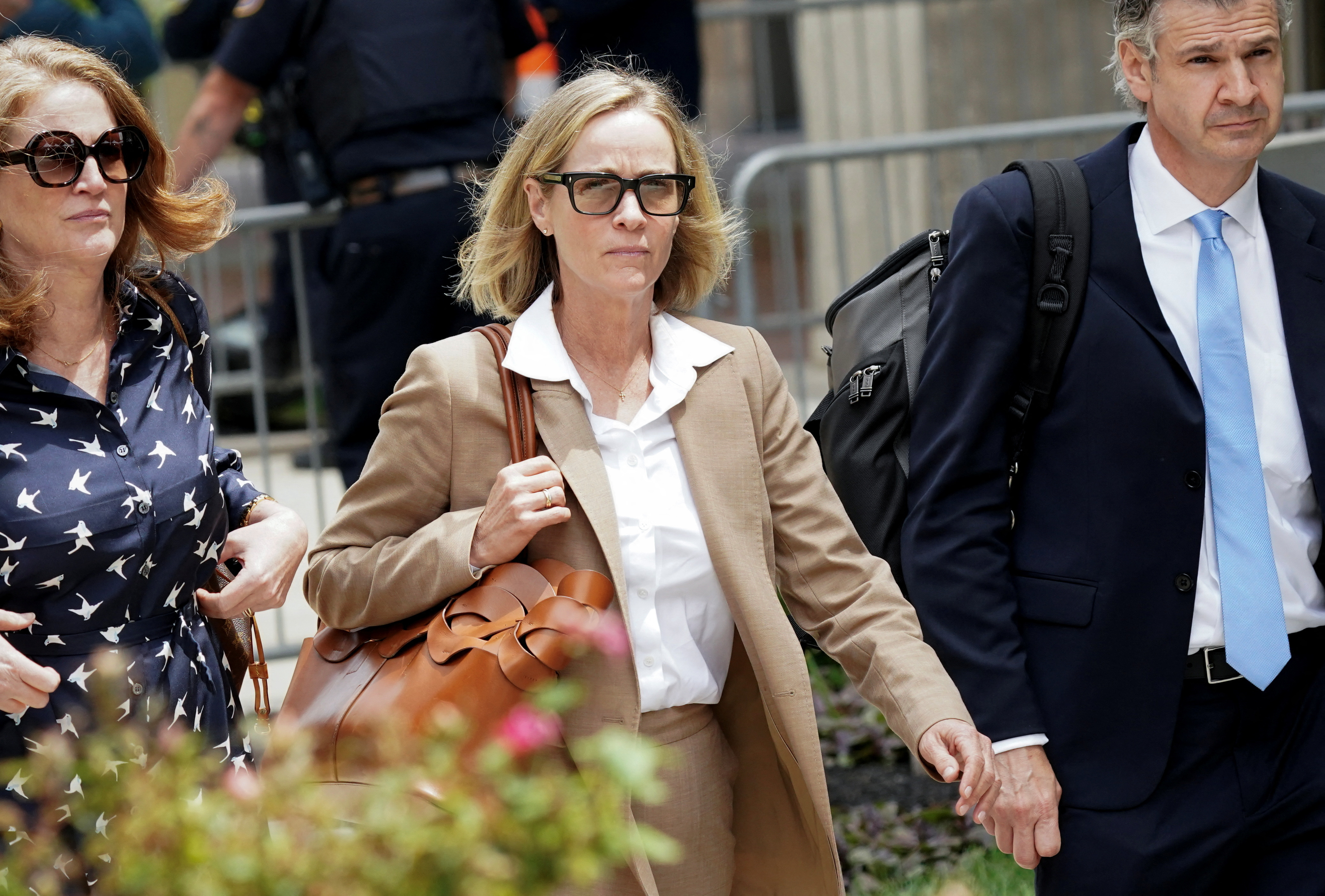 Former wife of Hunter Biden Kathleen Buhle departs the trial in Wilmington, Delaware