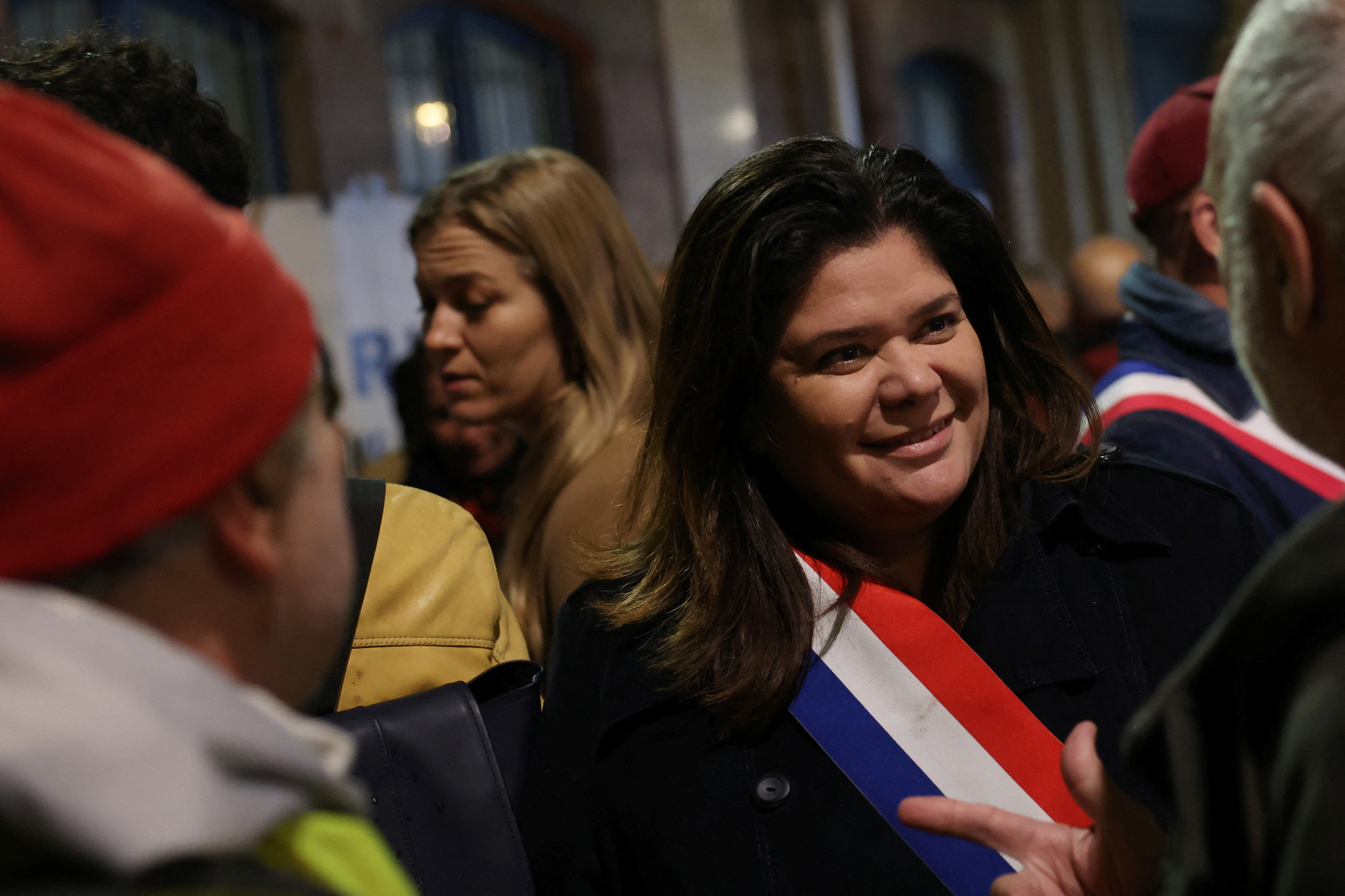 Demonstration against anti-Semitism in Paris