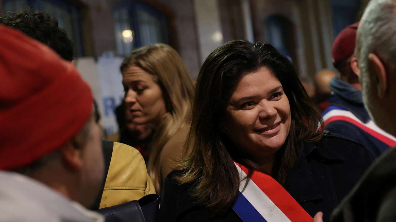 Demonstration against anti-Semitism in Paris