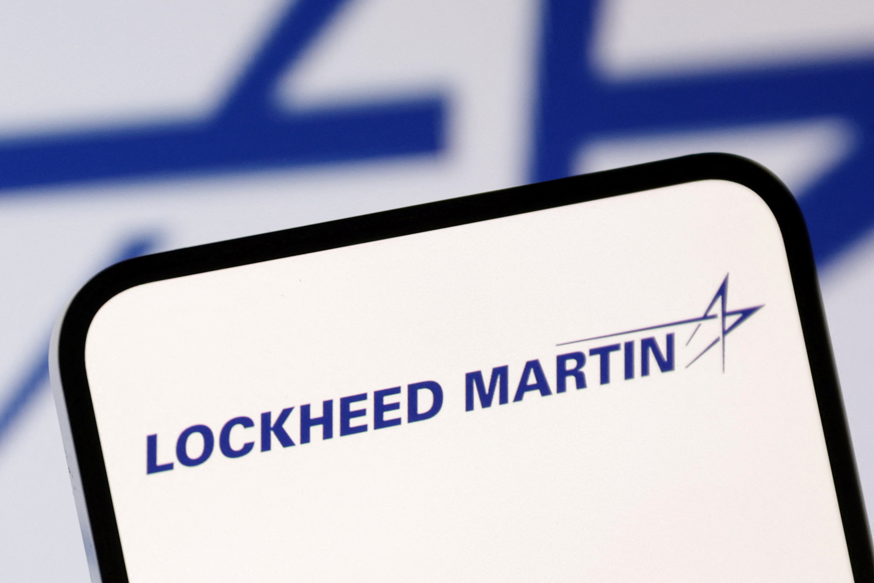 Illustration shows Lockheed Martin logo