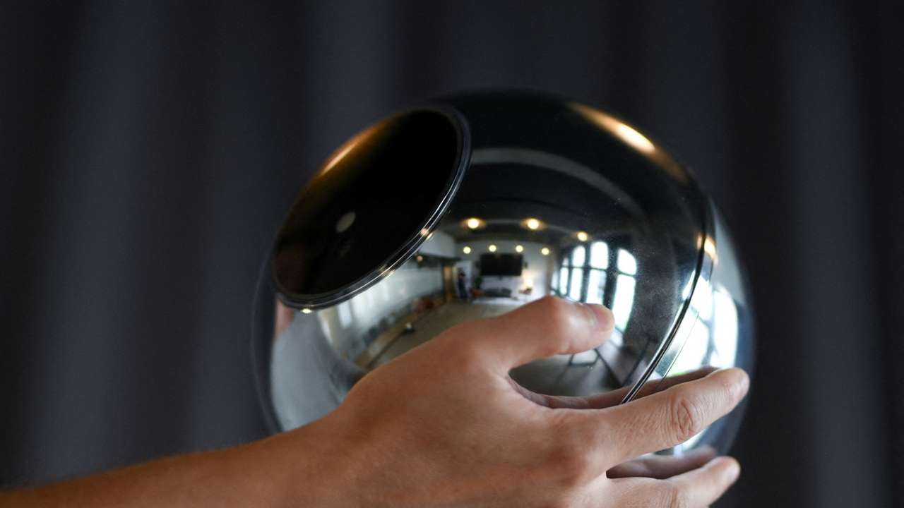 Digital coins in exchange for an iris scan: biometric imaging device Orb