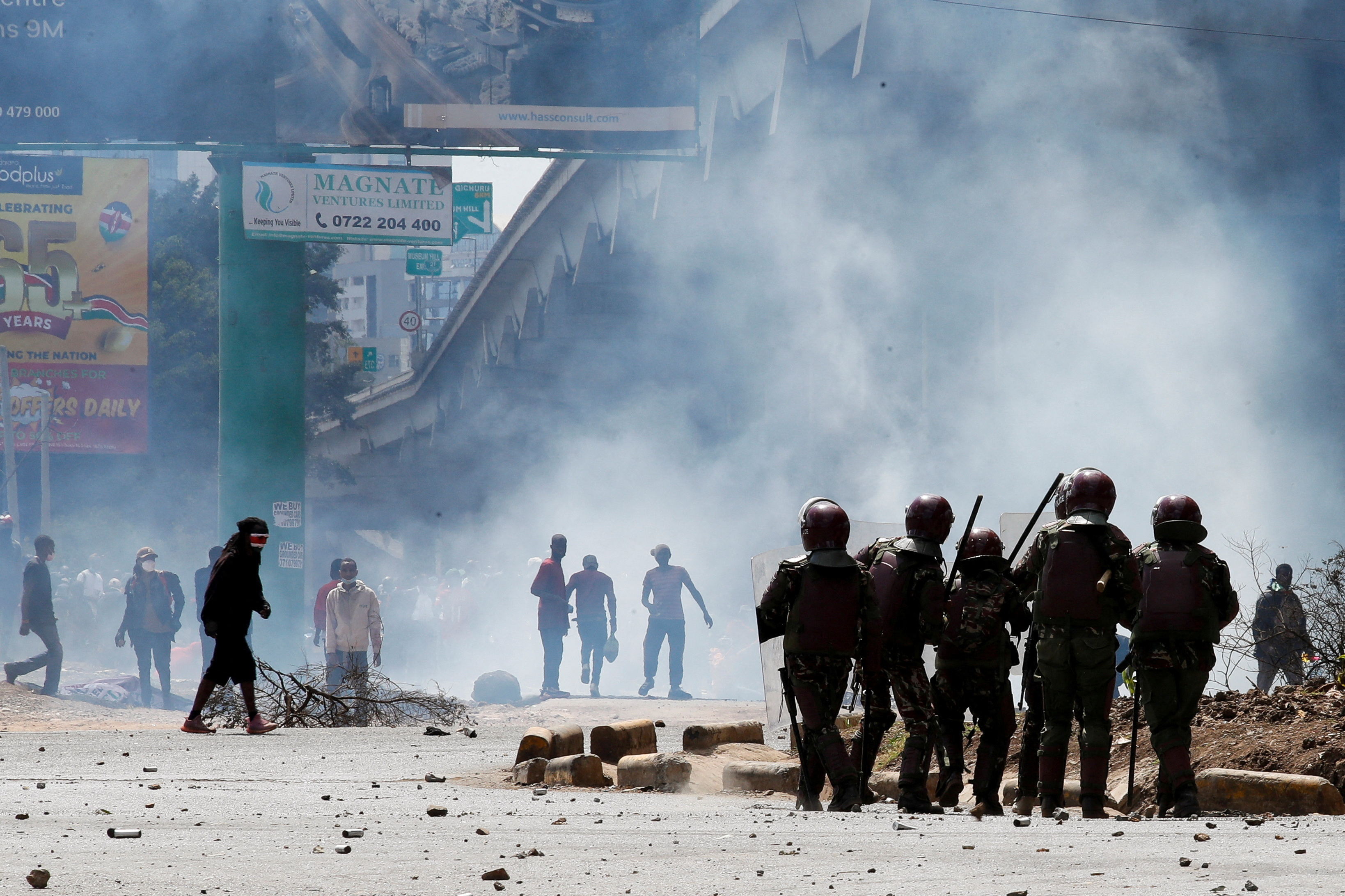 FILE PHOTO: Demonstration against Kenya's proposed finance bill 2024/2025 in Nairobi