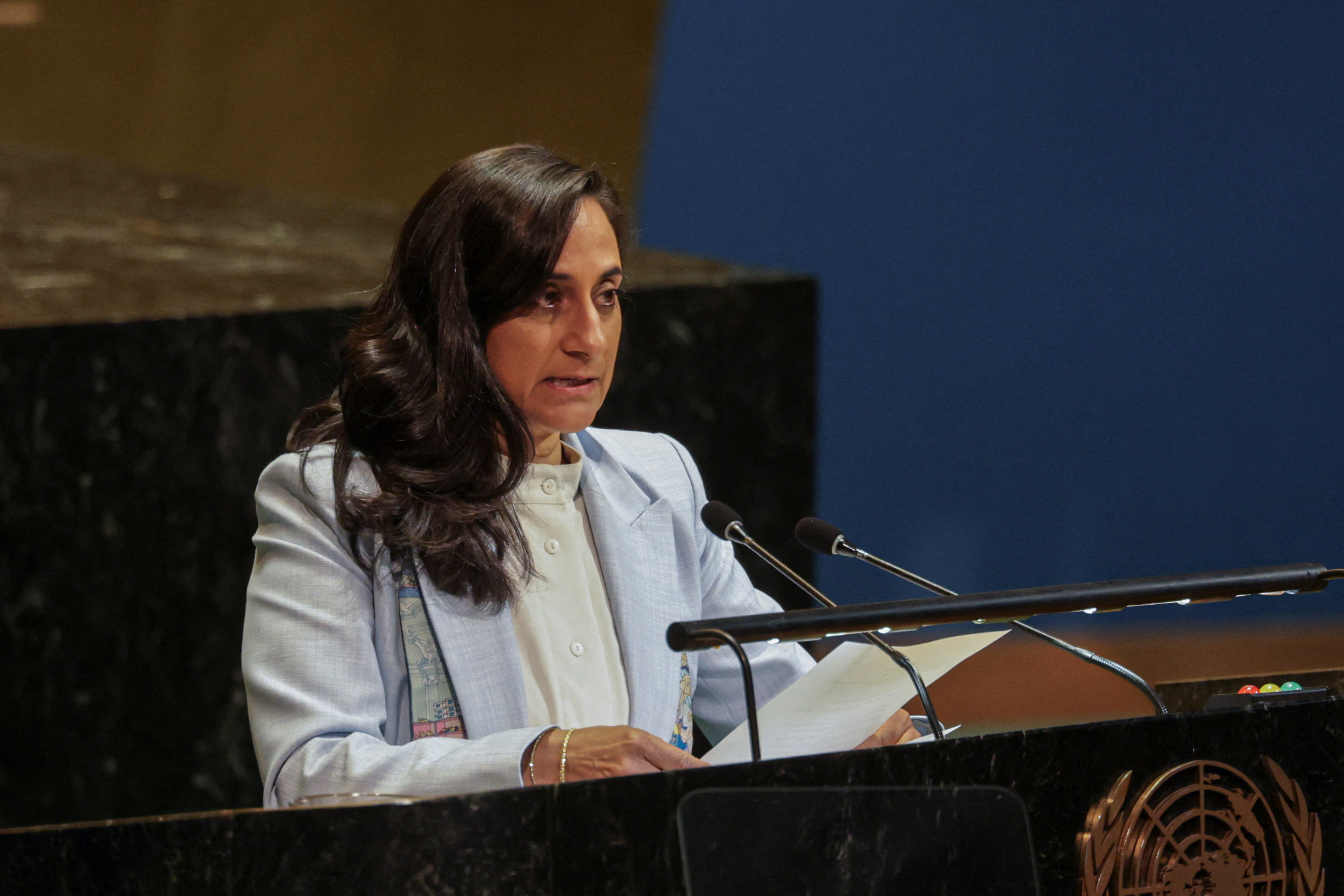 UN conference to work towards a two-state solution between Israel and the Palestinians, in New York