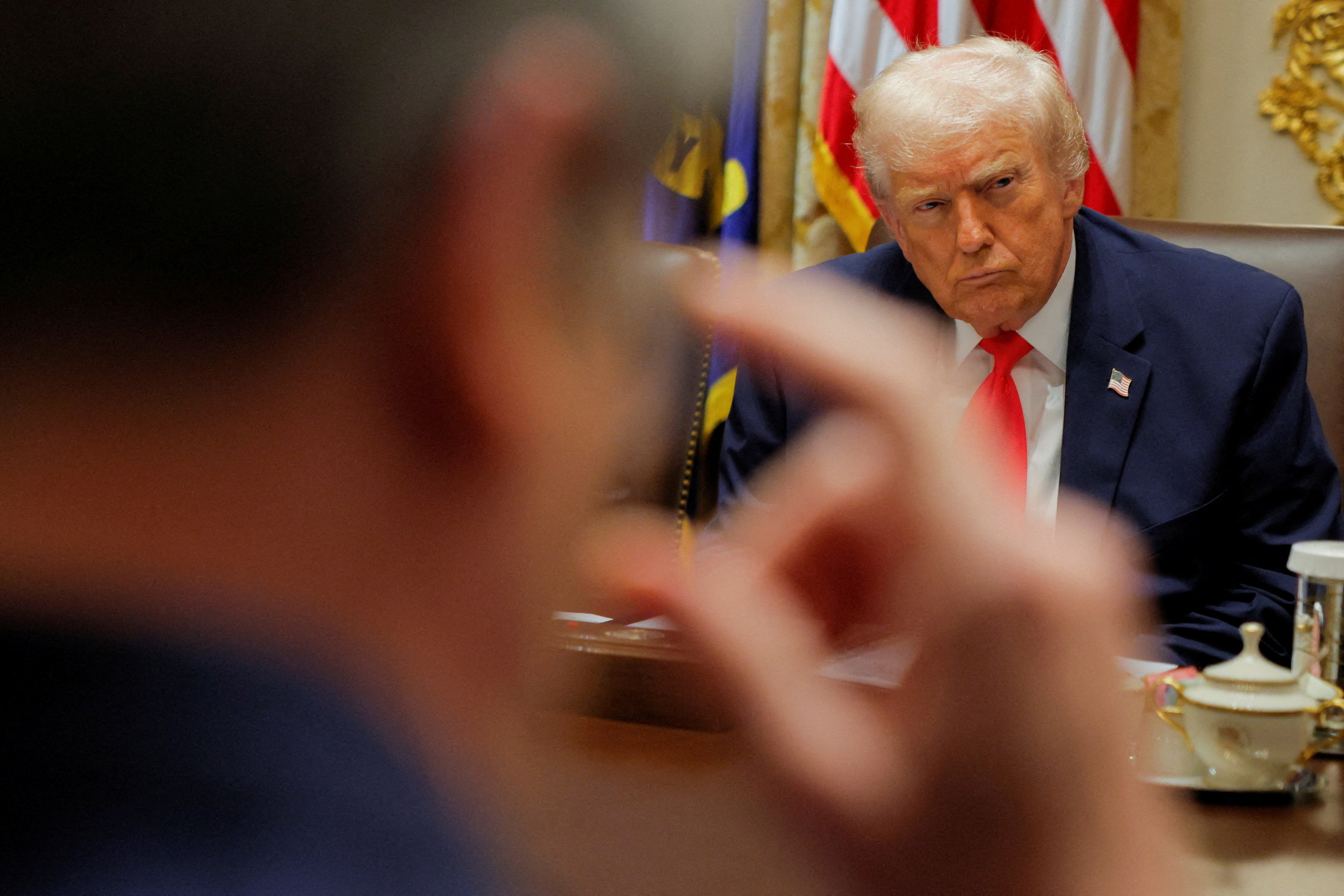 U.S. President Donald Trump at the White House in Washington