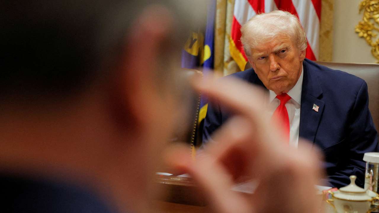 U.S. President Donald Trump at the White House in Washington