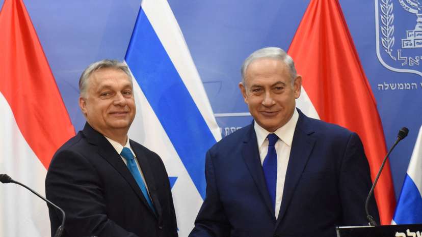 FILE PHOTO: Israeli PM Benjamin Netanyahu Meets Hungarian PM Viktor Orban